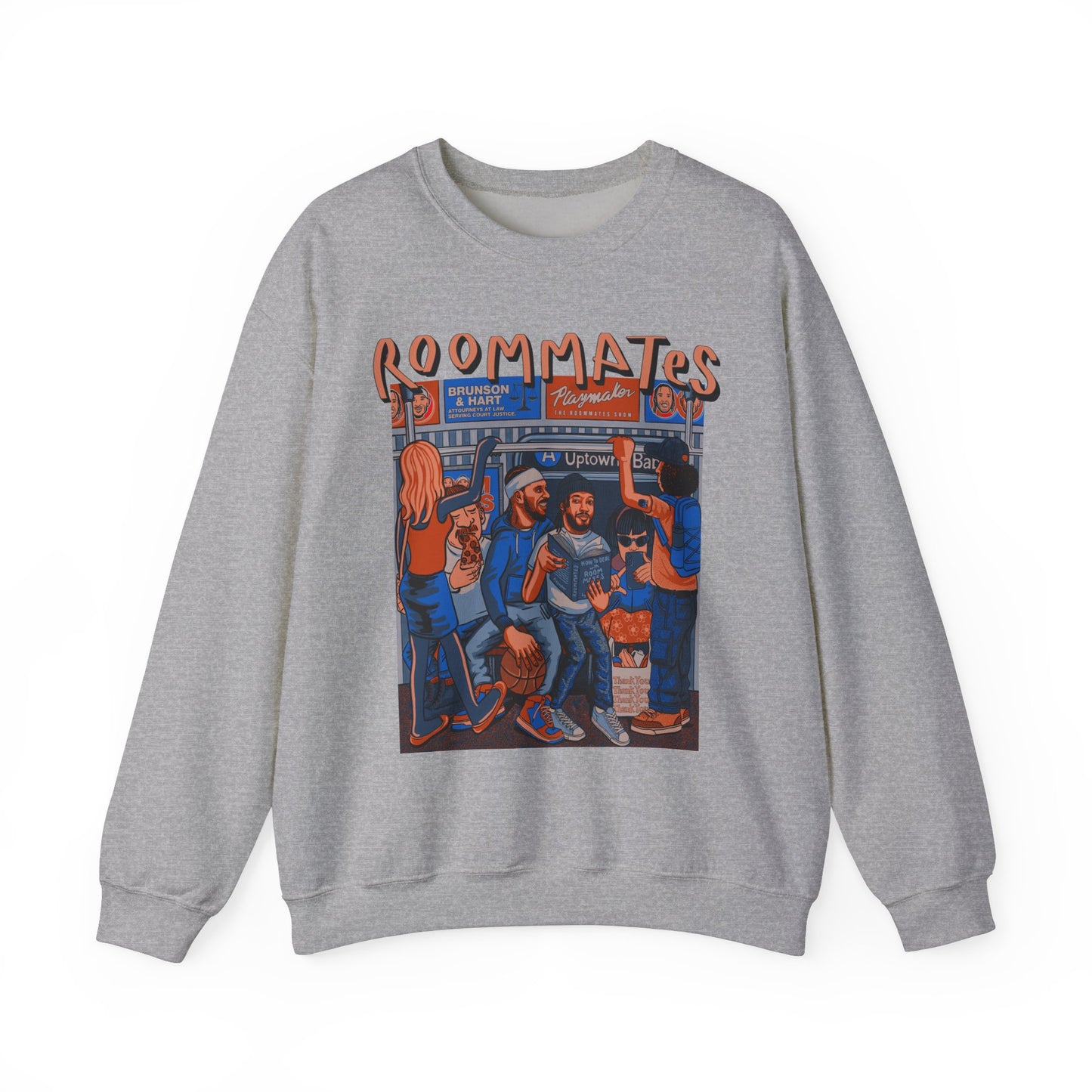 Roommates Subway Crewneck