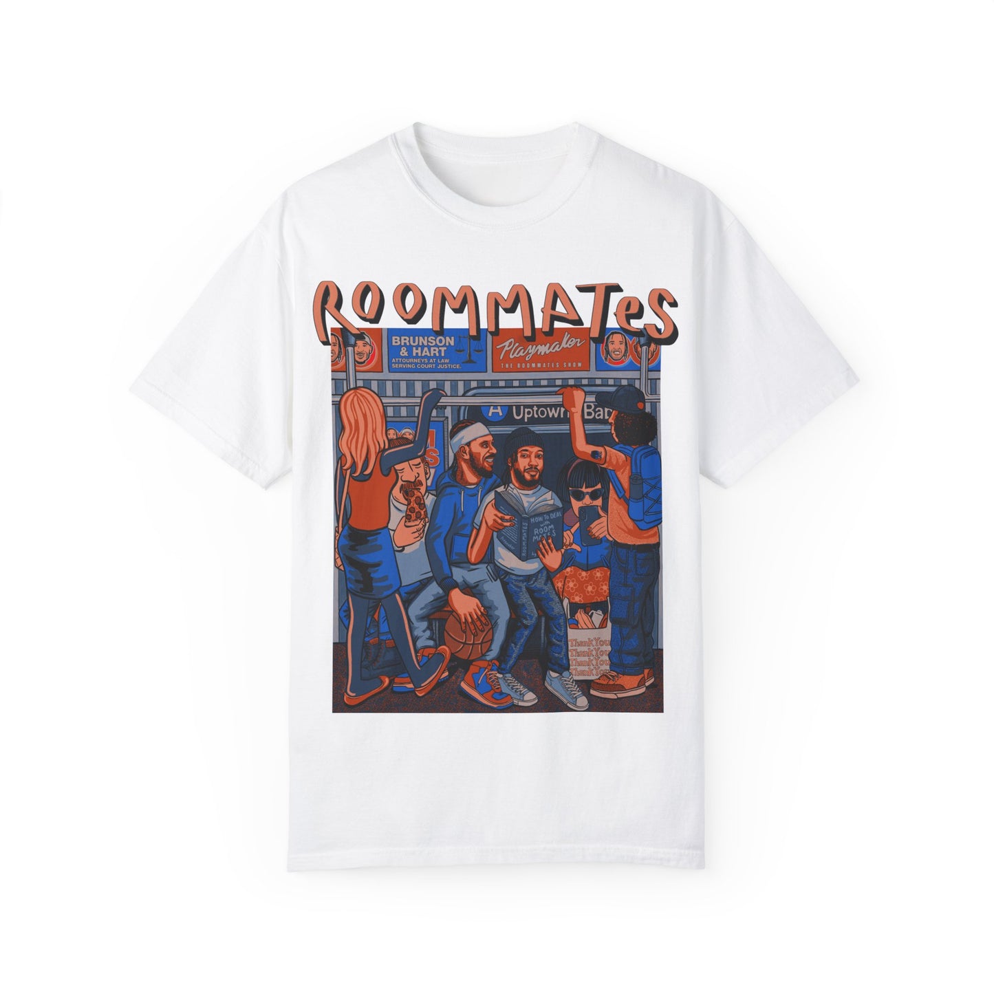 Roommates Subway Tee