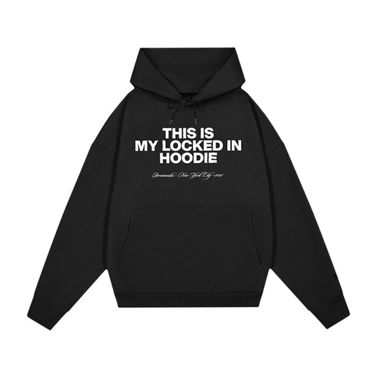 This Is My Locked In Hoodie - Bold