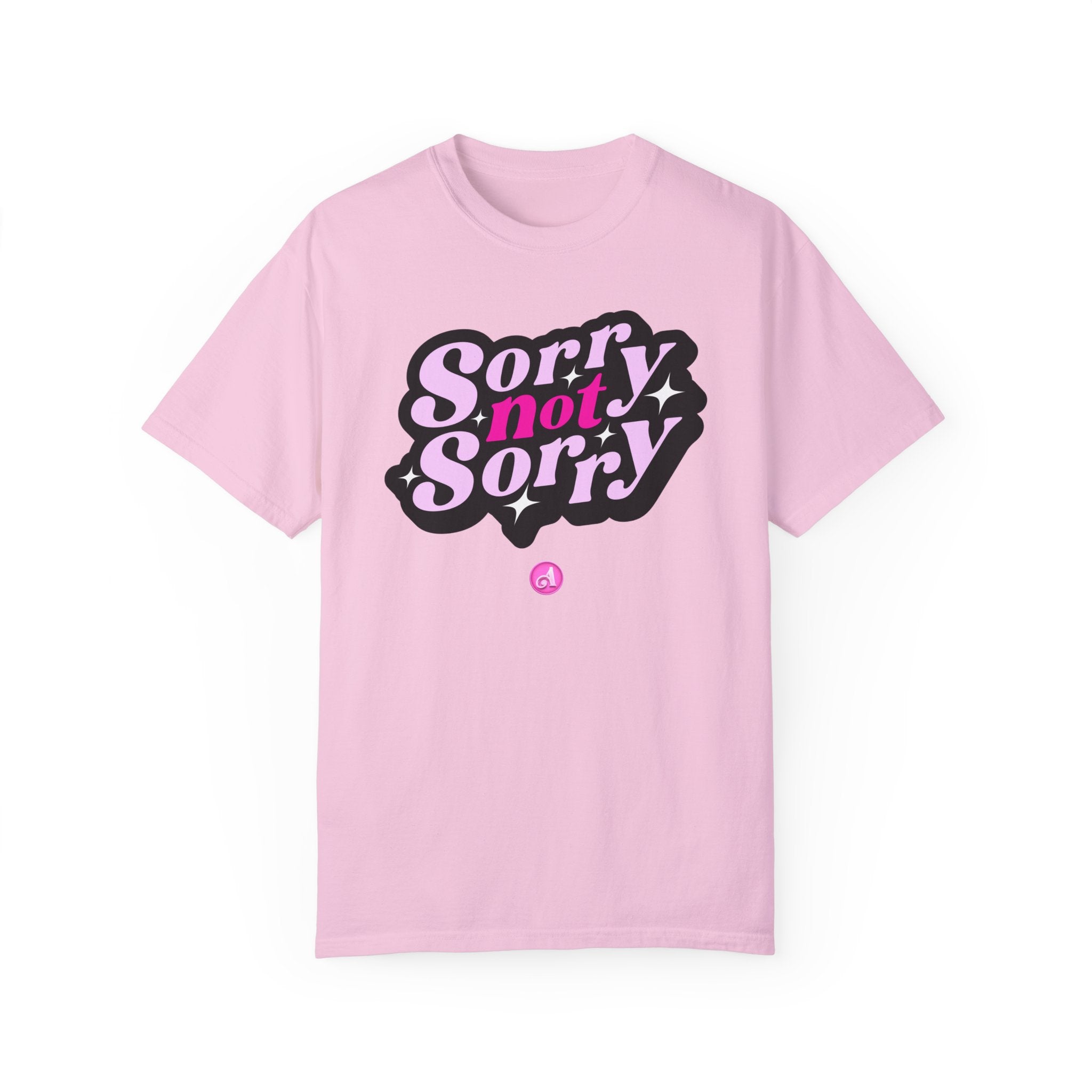 Sorry Not Sorry Script Tee – Playmaker Brand